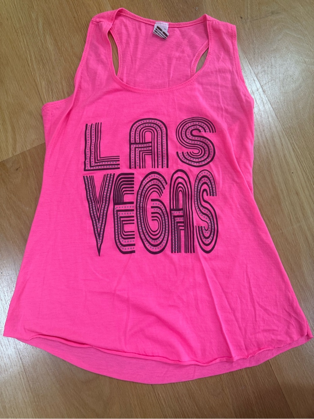 Pink 'Las Vegas' Racerback Tank Top - Women
